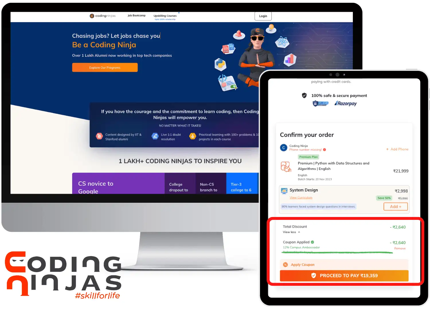Codingninjas coupon code