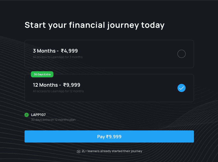 learnapp coupon code discounts