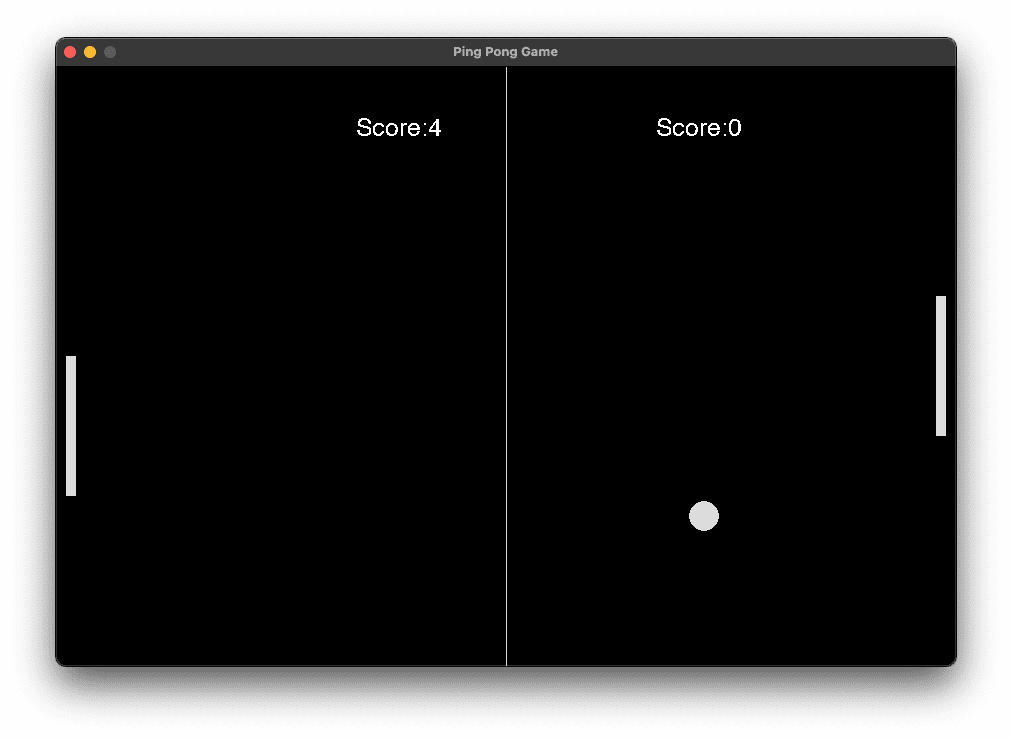 ping pong game using python