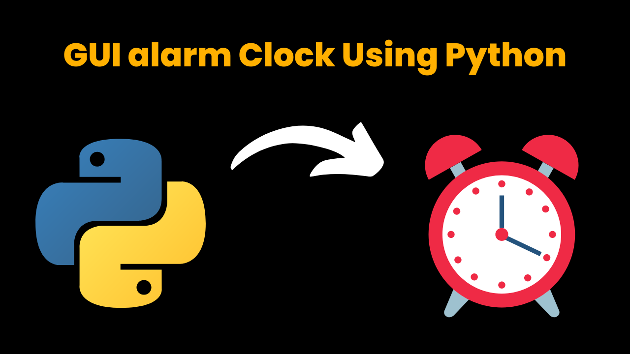 GUI alarm Clock Using Python