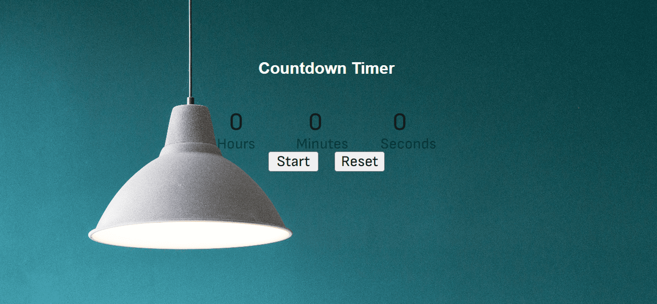 Digital Countdown using HTML, CSS and JavaScript With Source Code ...