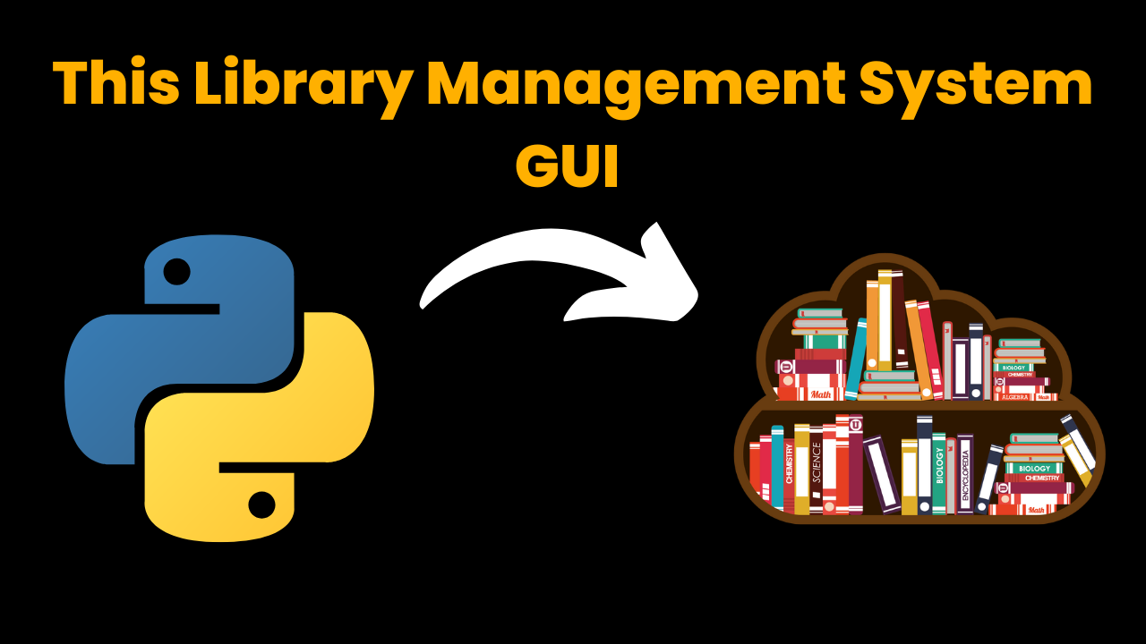 This Library Management System GUI