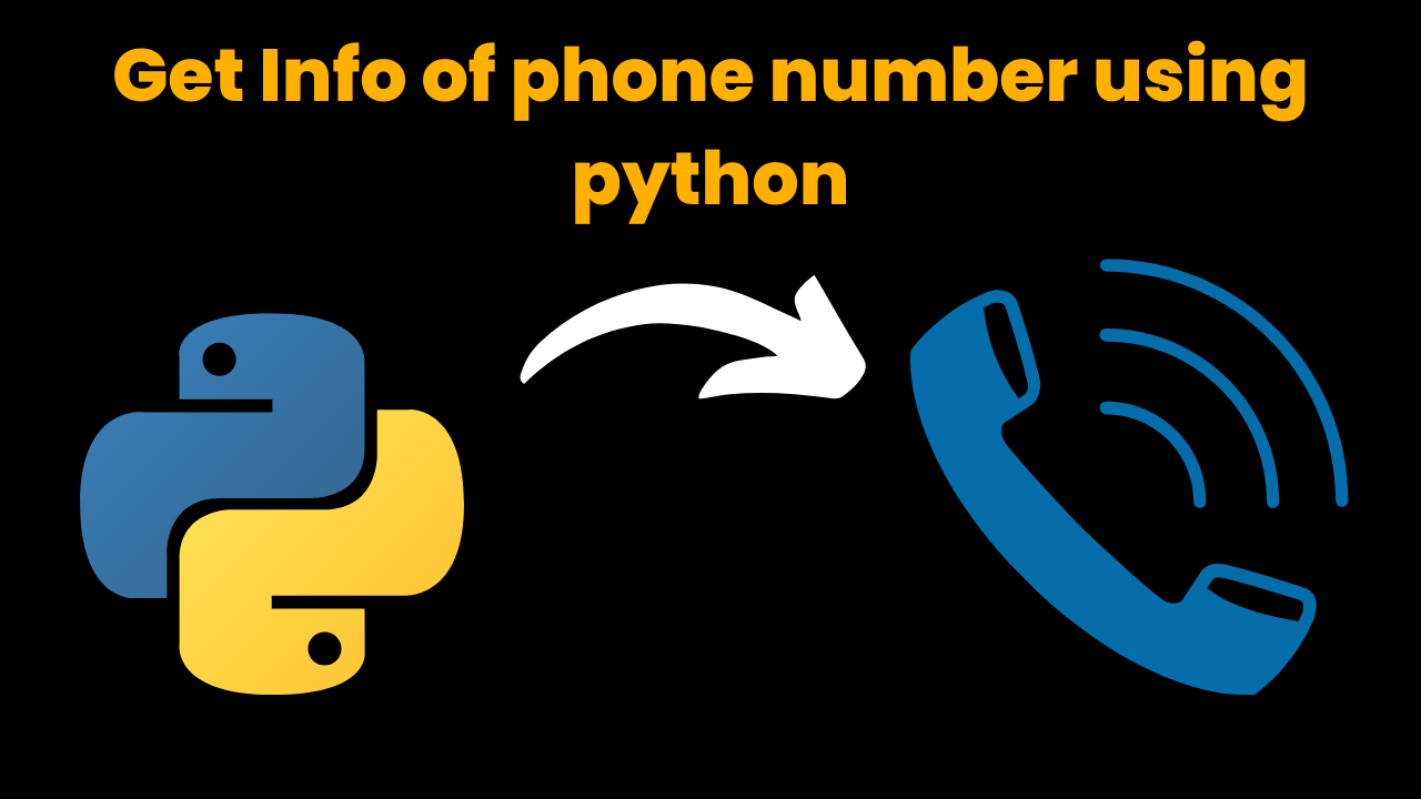 Get Info of phone number using python