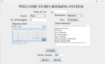 Bus Ticket Booking System GUI using Java With Source Code - CodeWithCurious