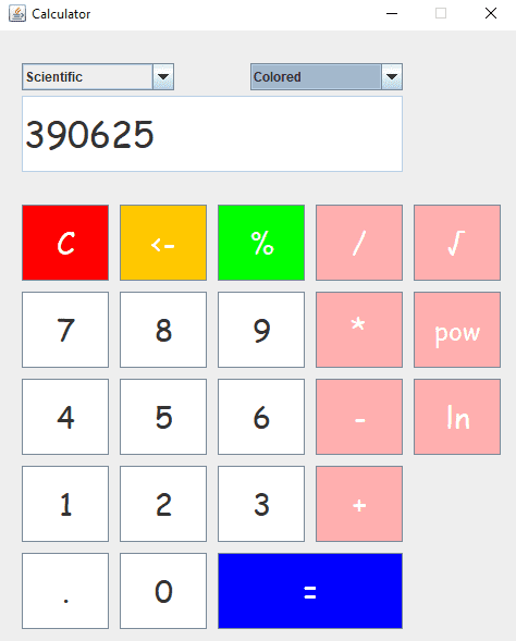 Calculator In Java Using Swing - CodeWithCurious