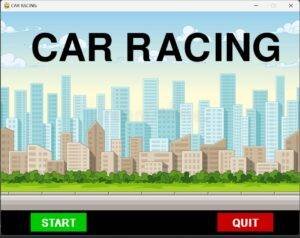 Car Racing Game Using Python - CodeWithCurious