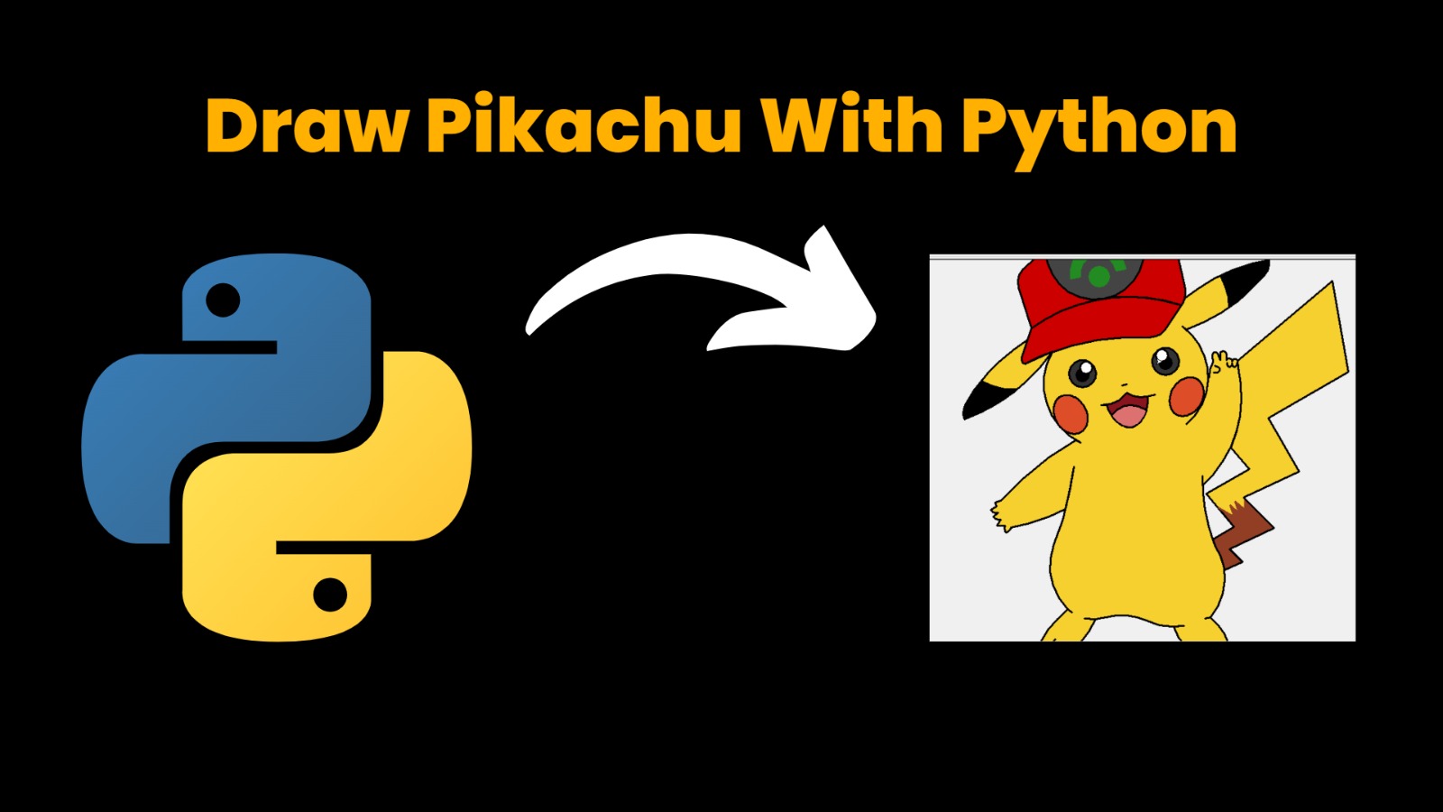 pikachu using python