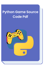Python Game Source Code Pdf