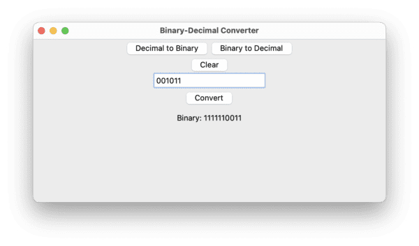 Binary to decimal & decimal to binary converter - CodeWithCurious