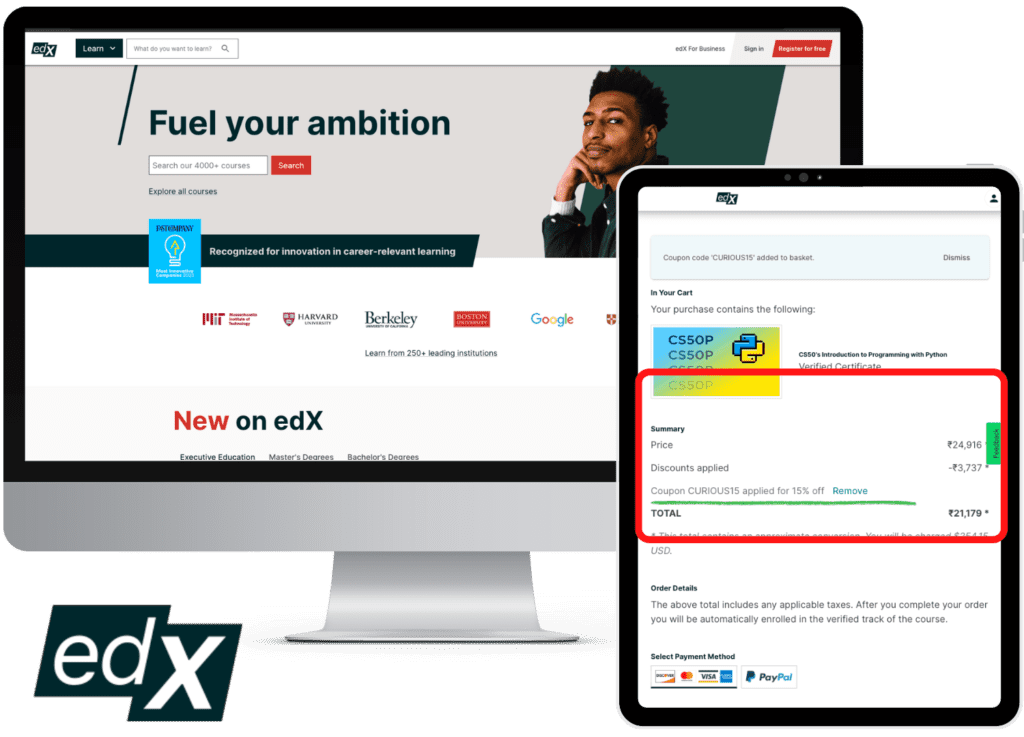 [80 OFF] Edx Coupon Code Upto 80 Discount on Edx