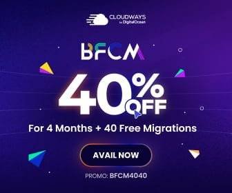 Flat 40% Discount on CloudWays Using CloudWays Promo Code