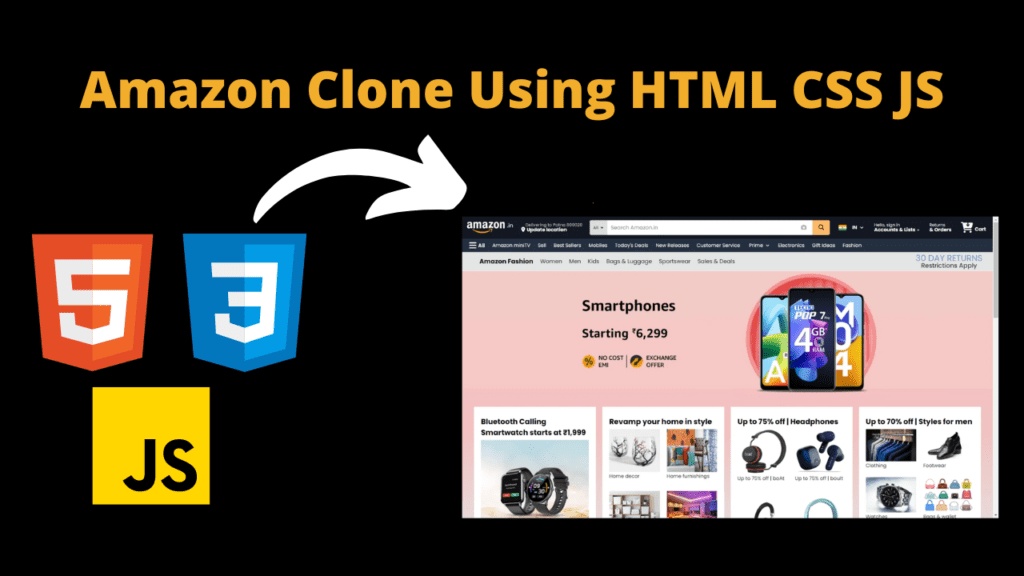 amazon clone using python