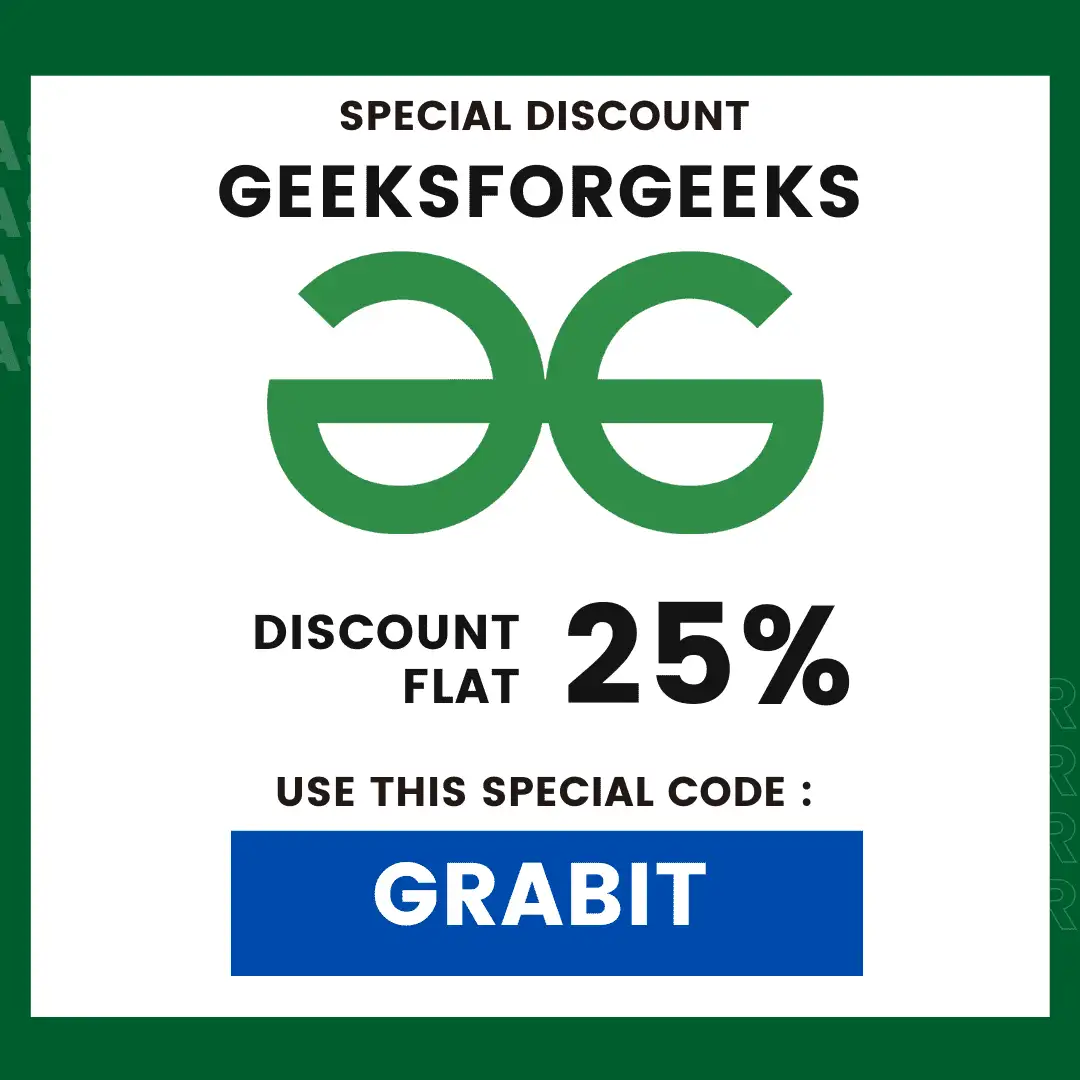 geeksforgeeks coupon code