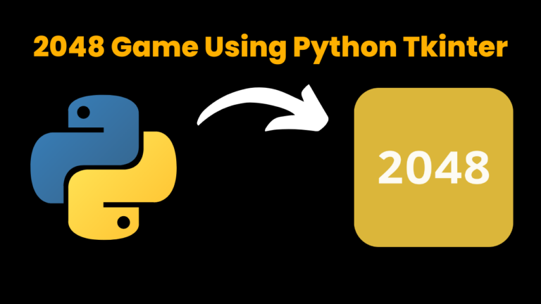 Building a Simple 2048 Game in Python with Tkinter
