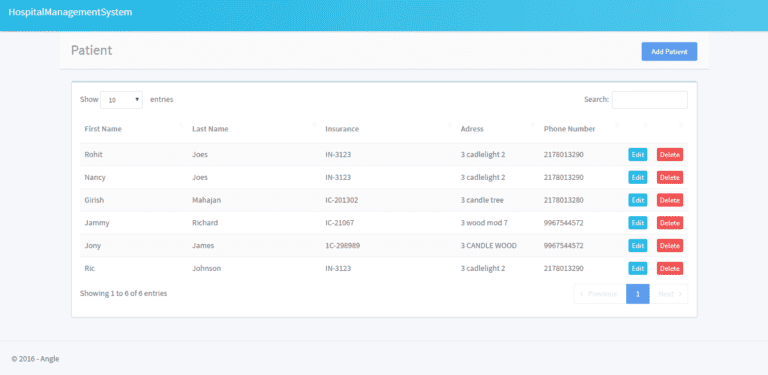 Hospital Management Using Python with source code - CodeWithCurious