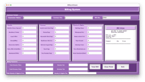 Billing Software Using Python With Source Code - CodeWithCurious