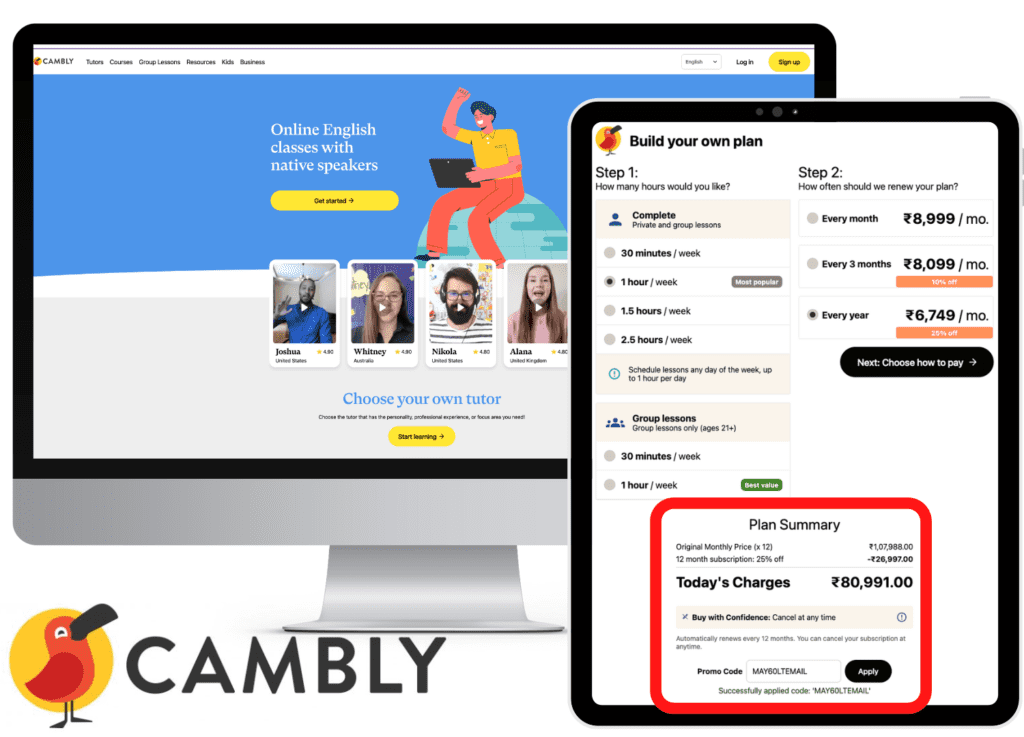 cambly promo code