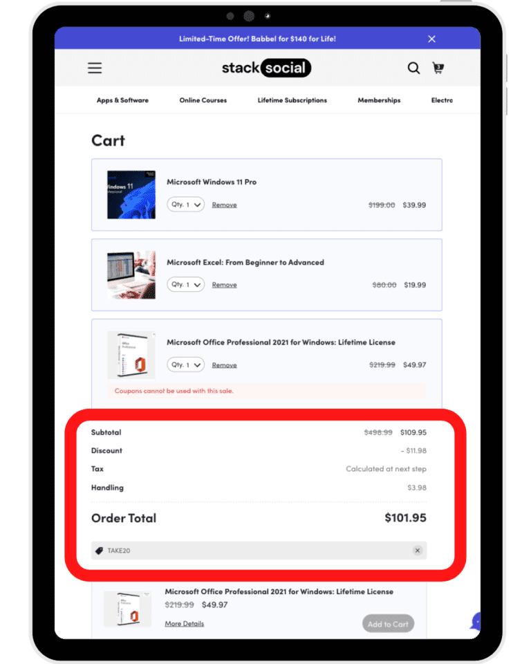  15 OFF StackSocial Coupon Code Exclusive 15 Discount