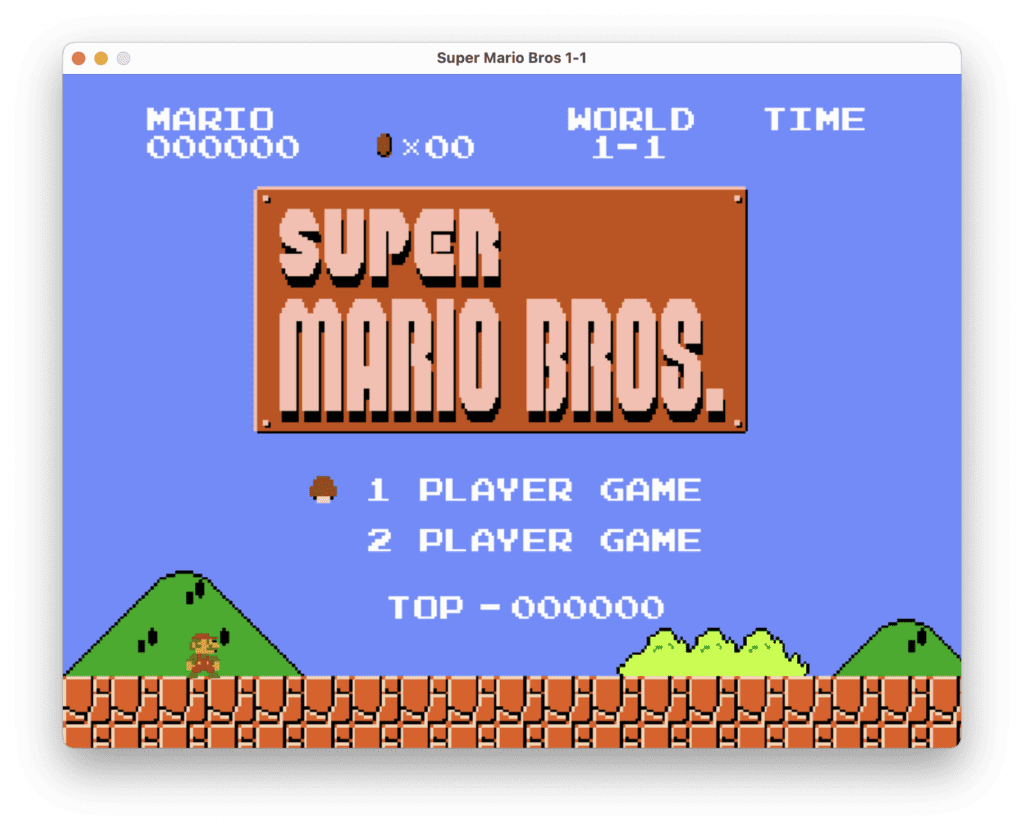 super Mario game using python