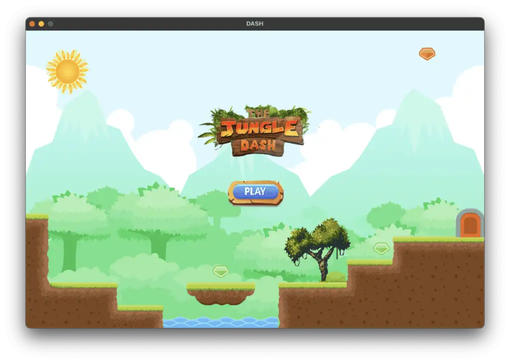 jungle dash game using python 1