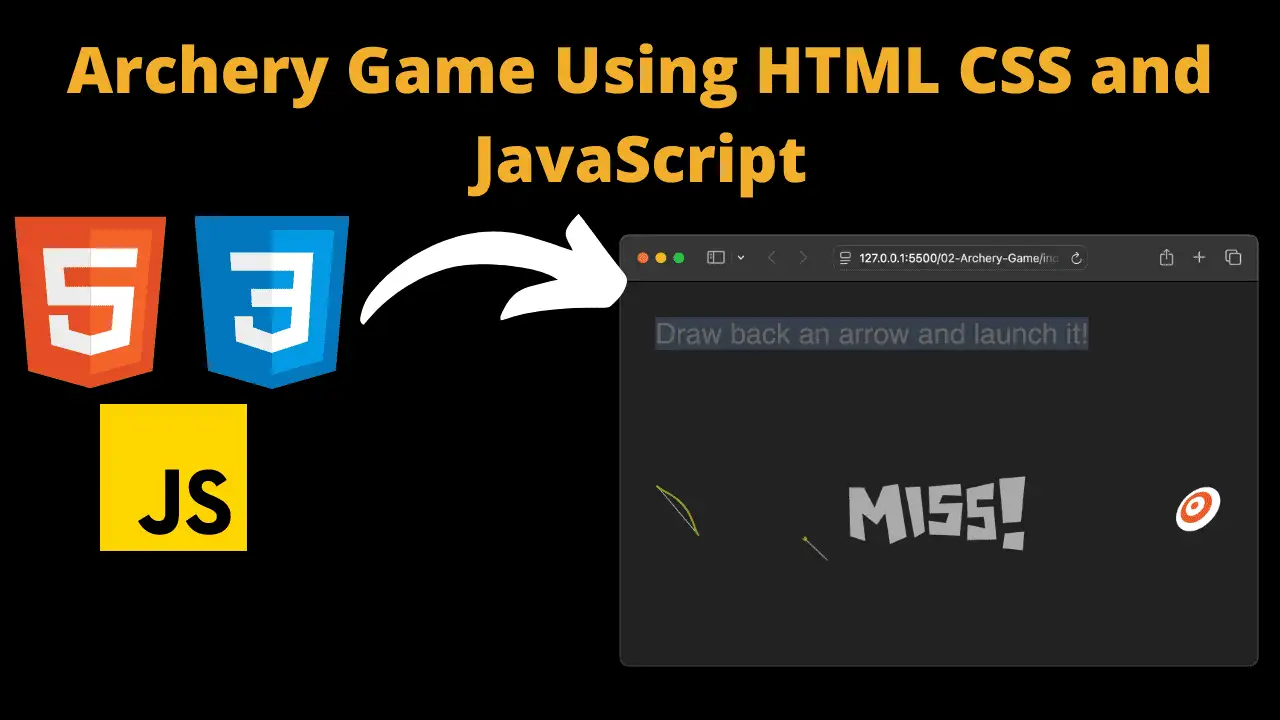 Archery Game Usingz HTML CSS and JavaScript