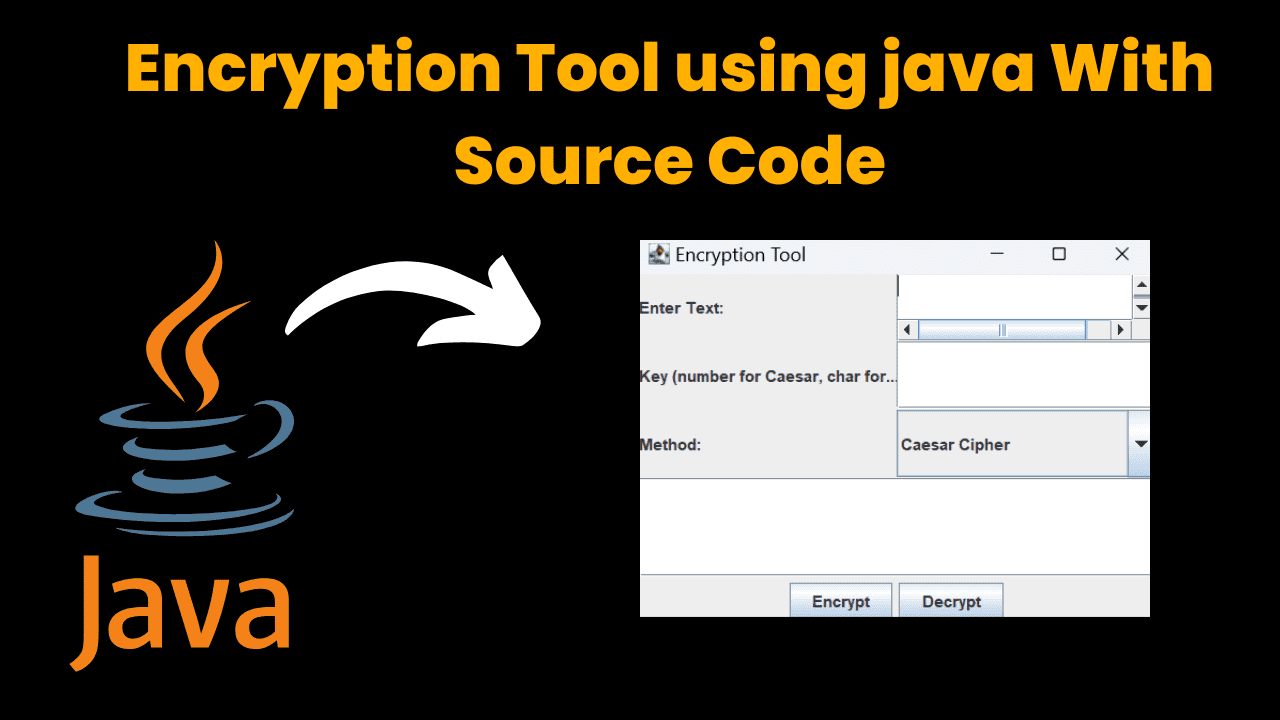 Encryption Tool using java