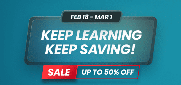 KodeKloud Keep Learning Keep Saving Sale Up to 50% OFF on Plans [Get Extra 10% Discount Using KodeKloud Coupon Code: CWC10]