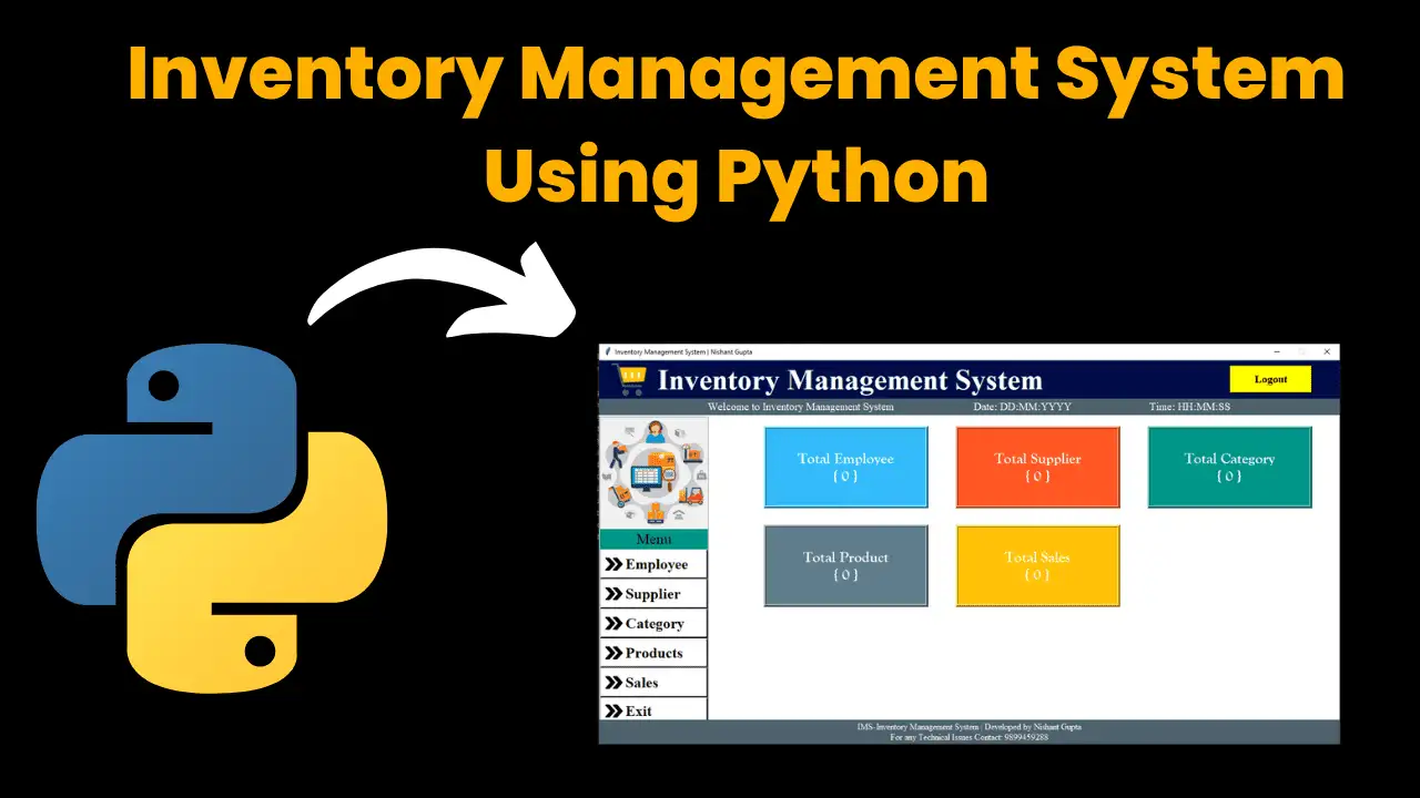Inventory Management System Using Python