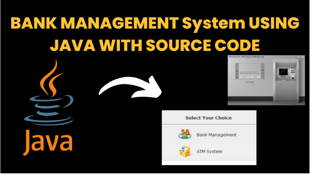 Bank management system using java with Swing(GUI) - CodeWithCurious
