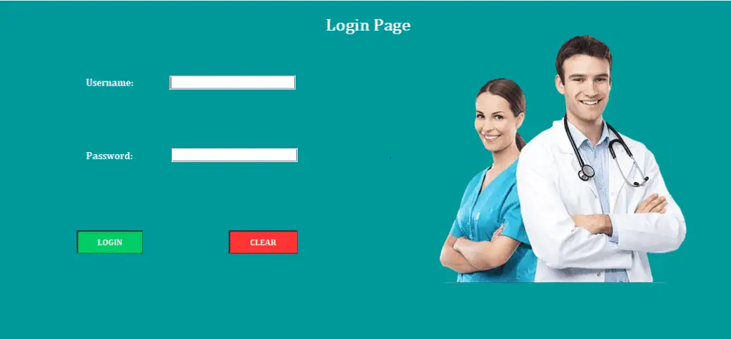 Hospital Management System using java