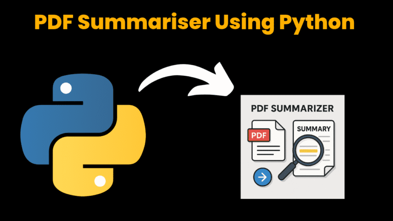 AI Powered PDF Summarizer Using Python