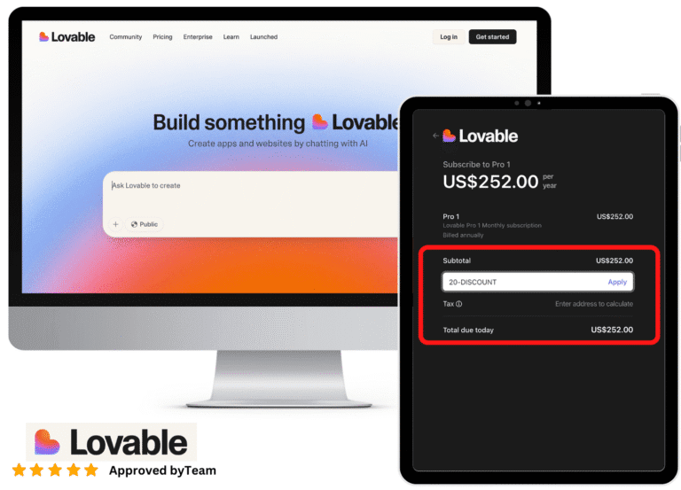 lovable promo code