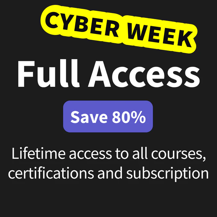 w3schools cyber week sale